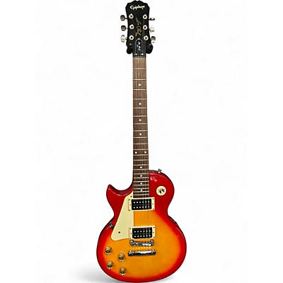 Used Epiphone Les Paul 100 Bolt On Left Handed 2 Color Sunburst Electric Guitar