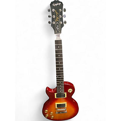 Used Epiphone Les Paul 100 Bolt On Left Handed 2 Color Sunburst Electric Guitar