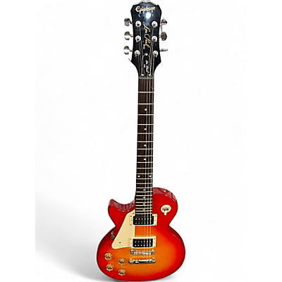 Used Epiphone Les Paul 100 Bolt On Left Handed 2 Tone Sunburst Electric Guitar