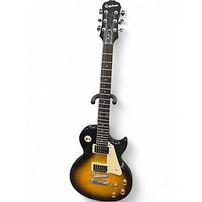 Used Epiphone Les Paul 100 Bolt On Tobacco Burst Solid Body Electric Guitar