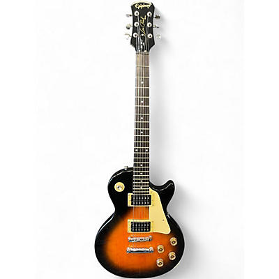 Used Epiphone Les Paul 100 Bolt On Vintage Sunburst Solid Body Electric Guitar