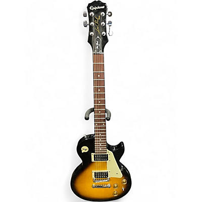 Used Epiphone Les Paul 100 Bolt On Vintage Sunburst Solid Body Electric Guitar