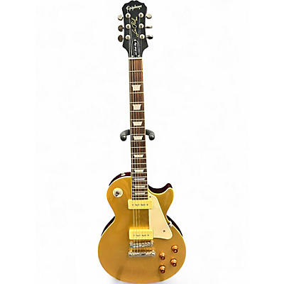 Used Epiphone Les Paul 1956 Gold Top P90S Gold Top Solid Body Electric Guitar