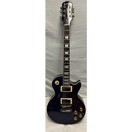 Epiphone Used Epiphone Les Paul 1960 TRIBUTE PLUS Midnight Blue Solid Body Electric Guitar Midnight Blue