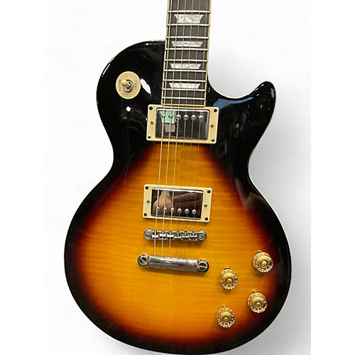 Epiphone Used Epiphone Les Paul 1960 Tribute Plus 2 Tone Sunburst Solid Body Electric Guitar 2 Tone Sunburst