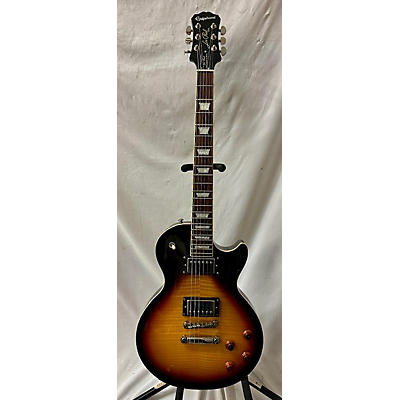 Epiphone Used Epiphone Les Paul 1960 Tribute Plus 3 Color Sunburst Solid Body Electric Guitar