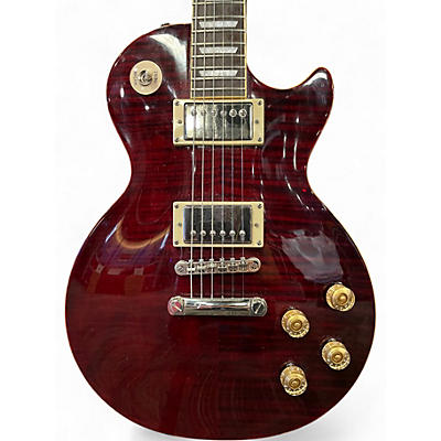 Used Epiphone Les Paul 1960 Tribute Plus Black Cherry Solid Body Electric Guitar