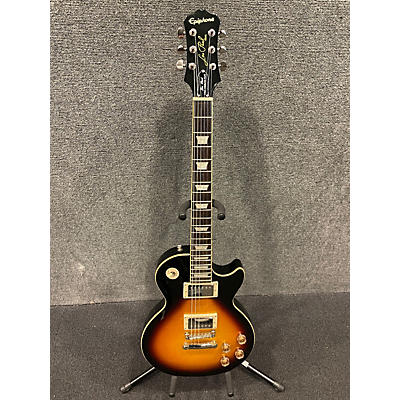 Epiphone Used Epiphone Les Paul 1960s Tribute Plus Tobacco Burst Solid Body Electric Guitar