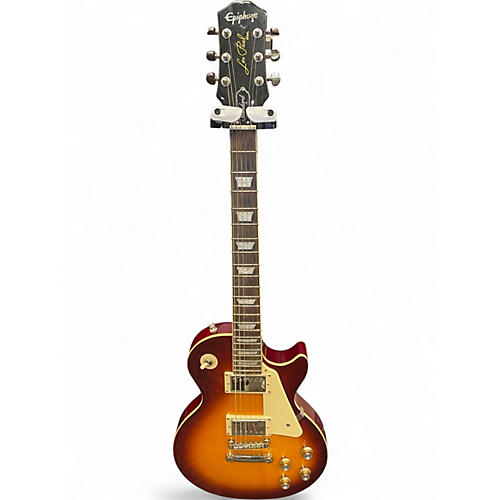 Used Epiphone Les Paul 60s standard Cherry Sunburst Solid Body Electric Guitar Cherry Sunburst