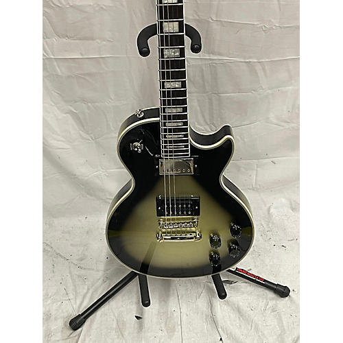 Epiphone Used Epiphone Les Paul Adam Jones Custom Art Silver Burst Solid Body Electric Guitar silver burst