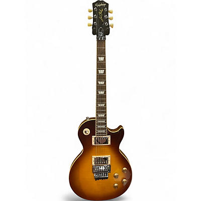 Used Epiphone Les Paul Alex Lifeson signature 2 Color Sunburst Solid Body Electric Guitar