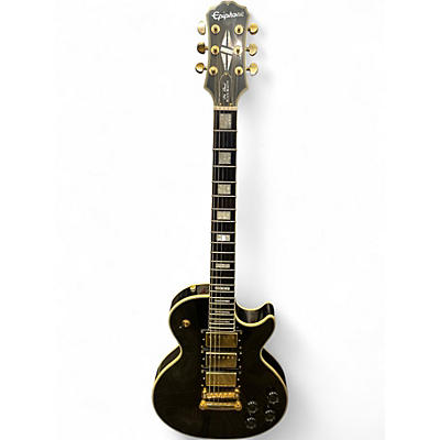 Used Epiphone Les Paul Black Beauty 3 Black Solid Body Electric Guitar