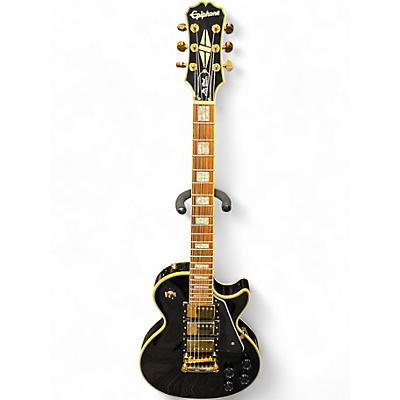 Used Epiphone Les Paul Black Beauty 3 Black Solid Body Electric Guitar