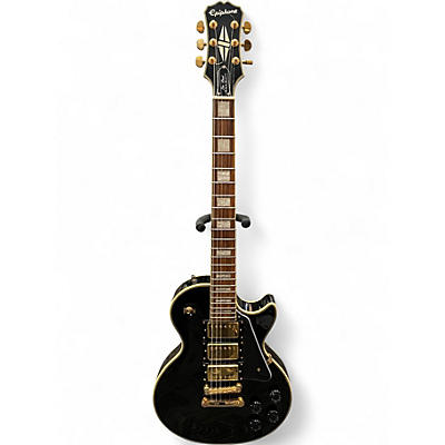 Used Epiphone Les Paul Black Beauty 3 Black and Gold Solid Body Electric Guitar