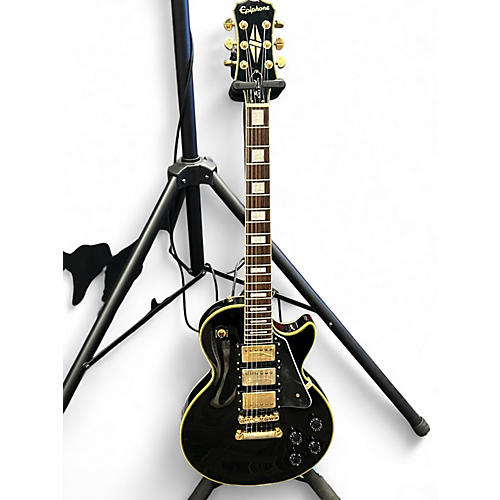 Used Epiphone Les Paul Black Beauty Black Solid Body Electric Guitar Black