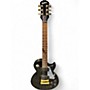 Used Epiphone Les Paul Black Solid Body Electric Guitar Black