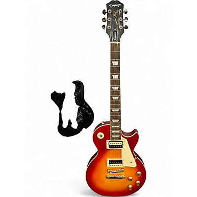 Used Epiphone Les Paul Classic 2 Tone Sunburst Solid Body Electric Guitar