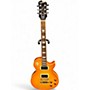 Used Epiphone Les Paul Classic Amber Solid Body Electric Guitar Amber