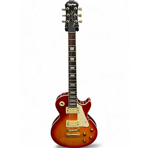 Epiphone Used Epiphone Les Paul Classic Birdseye Heritage Cherry Sunburst Solid Body Electric Guitar Heritage Cherry Sunburst