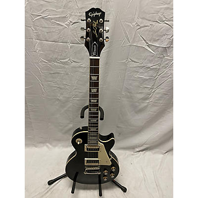 Epiphone Used Epiphone Les Paul Classic Black Solid Body Electric Guitar