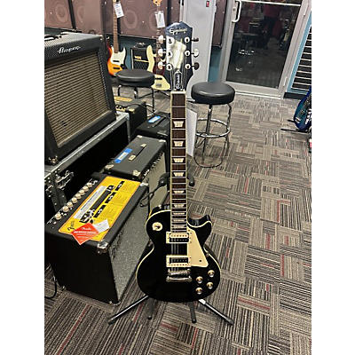 Epiphone Used Epiphone Les Paul Classic Black Solid Body Electric Guitar