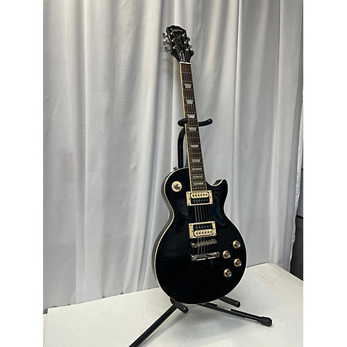 Epiphone Used Epiphone Les Paul Classic Black Solid Body Electric Guitar Black