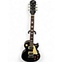 Used Epiphone Les Paul Classic Black Solid Body Electric Guitar Black