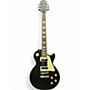 Used Epiphone Les Paul Classic Black and White Solid Body Electric Guitar Black and White