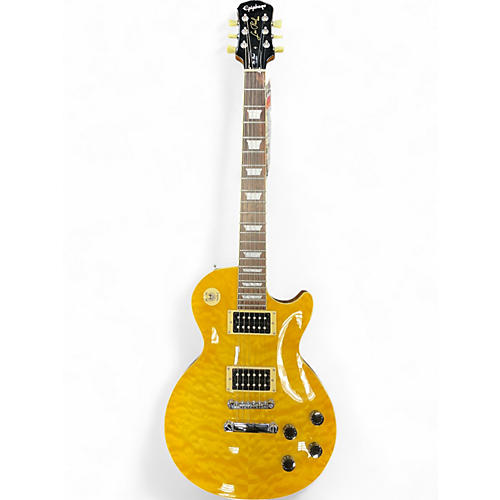 Used Epiphone Les Paul Classic Blonde Solid Body Electric Guitar Blonde