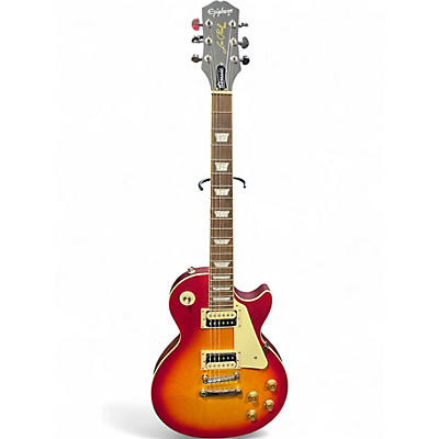 Used Epiphone Les Paul Classic Cherry Sunburst Solid Body Electric Guitar