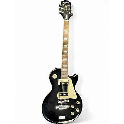 Used Epiphone Les Paul Classic Ebony Solid Body Electric Guitar
