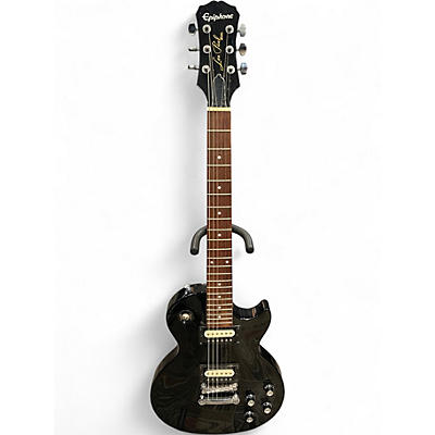 Used Epiphone Les Paul Classic Ebony Solid Body Electric Guitar