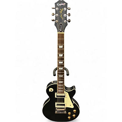 Used Epiphone Les Paul Classic Flat Black Solid Body Electric Guitar