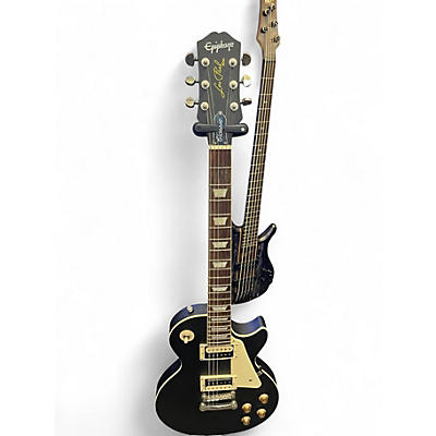 Used Epiphone Les Paul Classic Flat Black Solid Body Electric Guitar