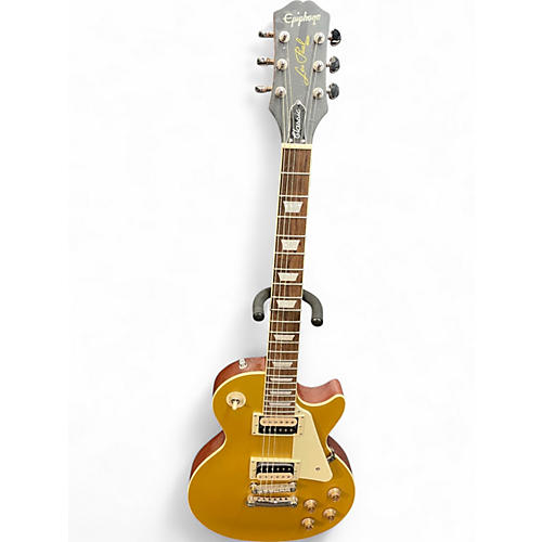 Used Epiphone Les Paul Classic Gold Solid Body Electric Guitar Gold