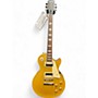 Used Epiphone Les Paul Classic Gold Top Solid Body Electric Guitar Gold Top