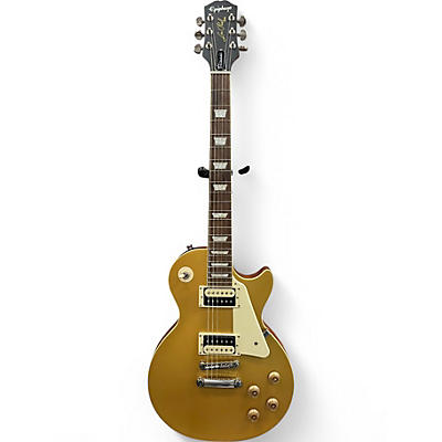 Used Epiphone Les Paul Classic Gold Top Solid Body Electric Guitar