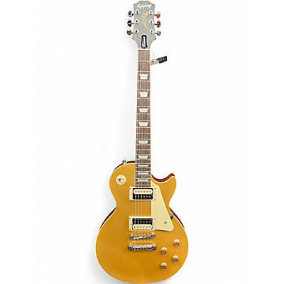 Used Epiphone Les Paul Classic Gold Top Solid Body Electric Guitar