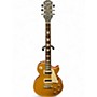 Used Epiphone Les Paul Classic Gold Top Solid Body Electric Guitar Gold Top