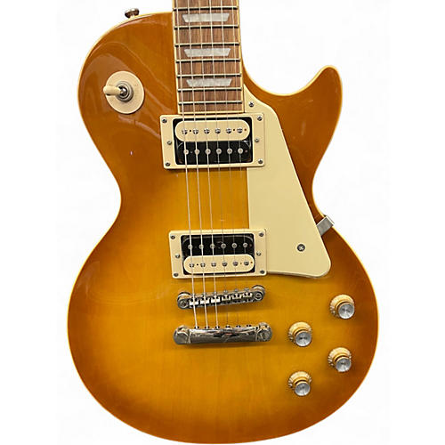 Used Epiphone Les Paul Classic Honey Burst Solid Body Electric Guitar Honey Burst