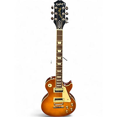 Used Epiphone Les Paul Classic Honey Burst Solid Body Electric Guitar
