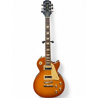 Used Epiphone Les Paul Classic Honeyburst Solid Body Electric Guitar