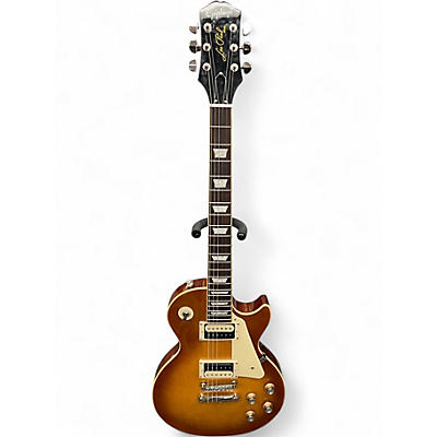 Used Epiphone Les Paul Classic Lemonburst Solid Body Electric Guitar