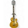 Used Epiphone Les Paul Classic Metallic Gold Solid Body Electric Guitar Metallic Gold