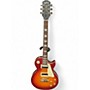 Used Epiphone Les Paul Classic Orange Solid Body Electric Guitar Orange