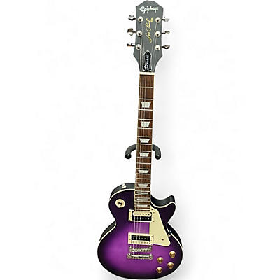 Used Epiphone Les Paul Classic Purple Solid Body Electric Guitar