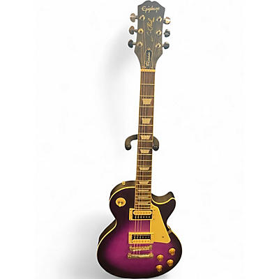 Used Epiphone Les Paul Classic Purple Solid Body Electric Guitar