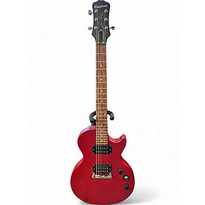 Epiphone Used Epiphone Les Paul Classic Quilt Cherry Red Solid Body Electric Guitar