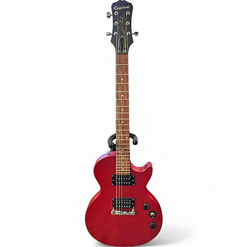 Epiphone Used Epiphone Les Paul Classic Quilt Cherry Red Solid Body Electric Guitar Quilt Cherry Red