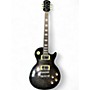 Used Epiphone Les Paul Classic Quilt Trans Black Solid Body Electric Guitar Trans Black